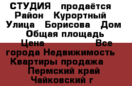 СТУДИЯ - продаётся › Район ­ Курортный › Улица ­ Борисова › Дом ­ 8 › Общая площадь ­ 19 › Цена ­ 1 900 000 - Все города Недвижимость » Квартиры продажа   . Пермский край,Чайковский г.